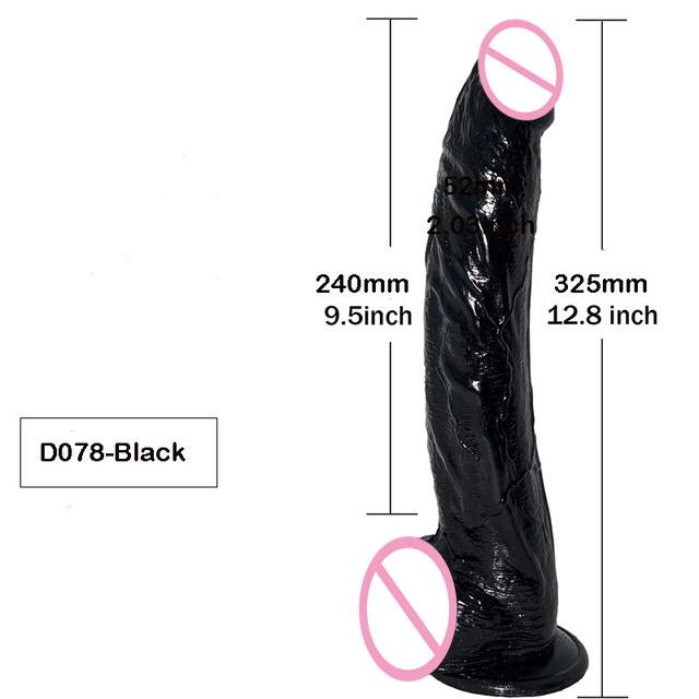Small Glans Big Thick Dildo Huge Realistic Penis With Suction Cup Flexible Cock Anal Sex Toys for Men Vaginal G-spot Stimulation