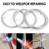 2MM*33CM Low Temperature Easy Melt Aluminum Universal Silver Welding Rod Cored Wire Rod Solder No Need Solder Powder Weld Bar