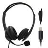 Vezetékes headset USB mm fülhallgatók Type C online vezérlés Vezetékes PC fülhallgatók alkalmasak online online üzleti távoli és call center hívásokhoz 3.5