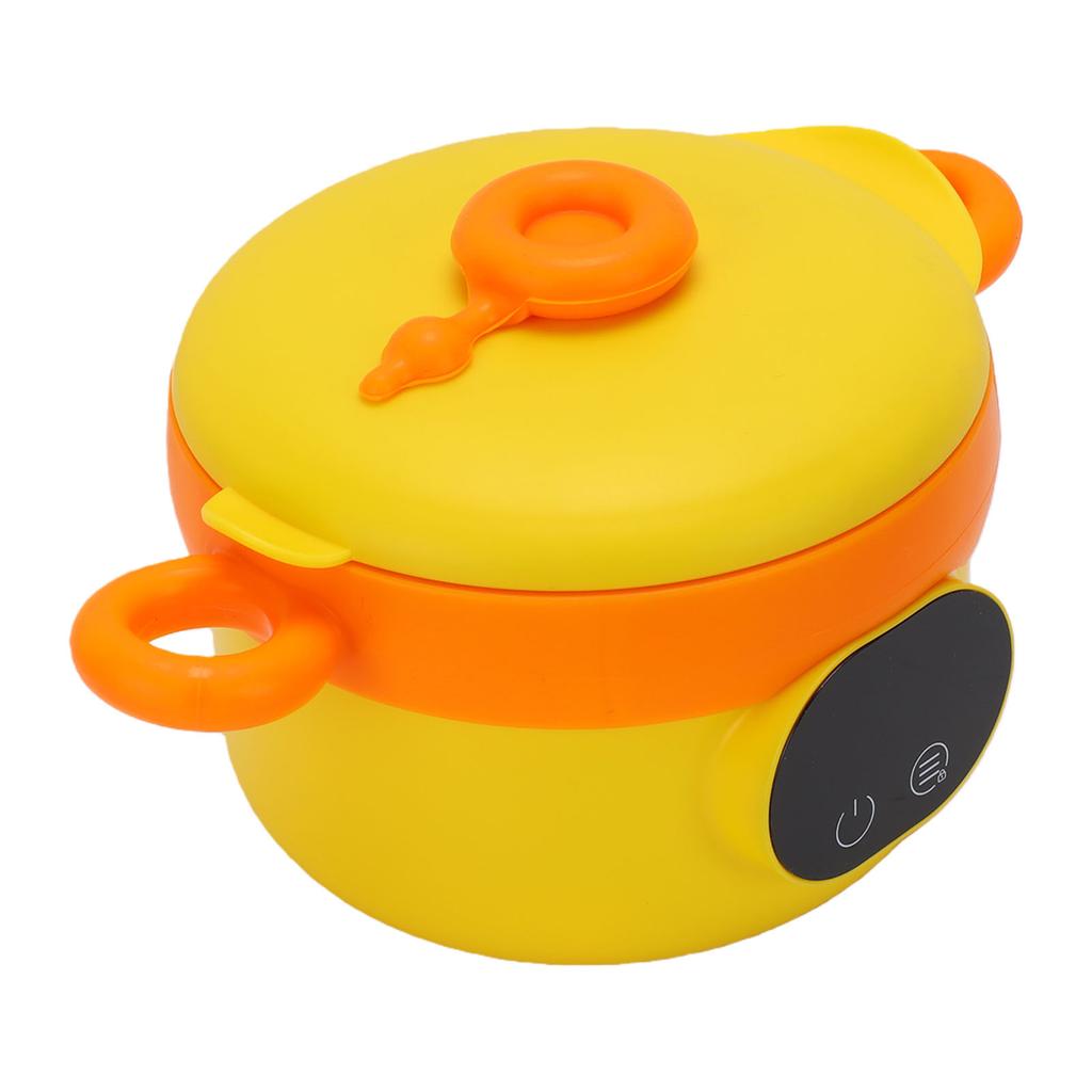 Electric Food Warmer Bowl 470ML Waterless Stainless Steel Cordless Rechargeable Insulated Lunch Box for Baby Food