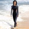Badeanzug Damen Einteiler Sonnenschutz Langarm Hose Quallen Anzug Tauchen Küste Schnorcheln Surfen Warm Schwimmen