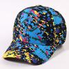 Graffiti Printed Baseball Cap Women's Summer Adjustable Snapback Hip Hop Street Style Casual Sunshade Youth Hat