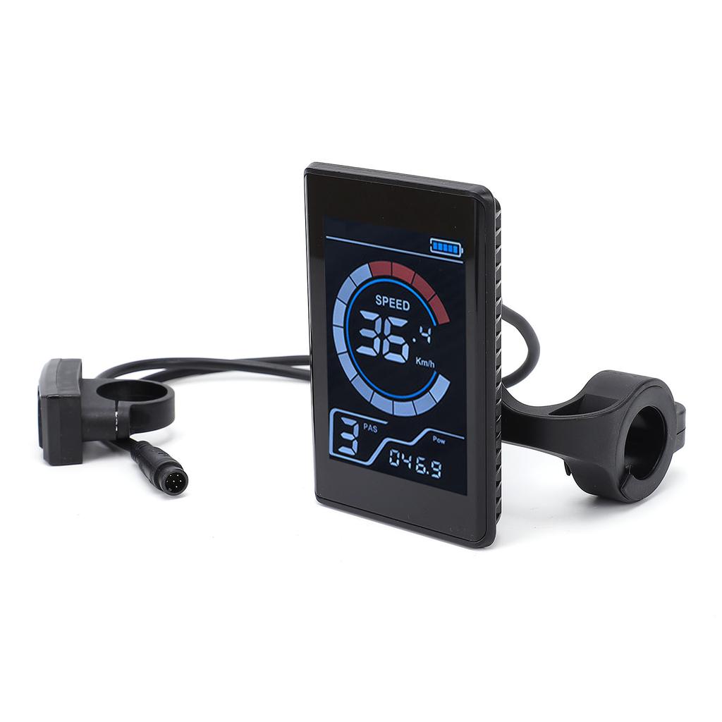 LCD panel displeje pro elektrokolo s USB barevným displejem 24V 36V 48V 60V Univerzální ovládací panel pro skútr s 6 piny