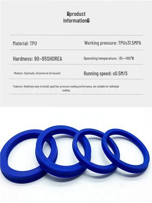 Polyurethane UHS/UN Hydraulic Oil Seal for Cylinders - Y & U-Type Sealing Ring