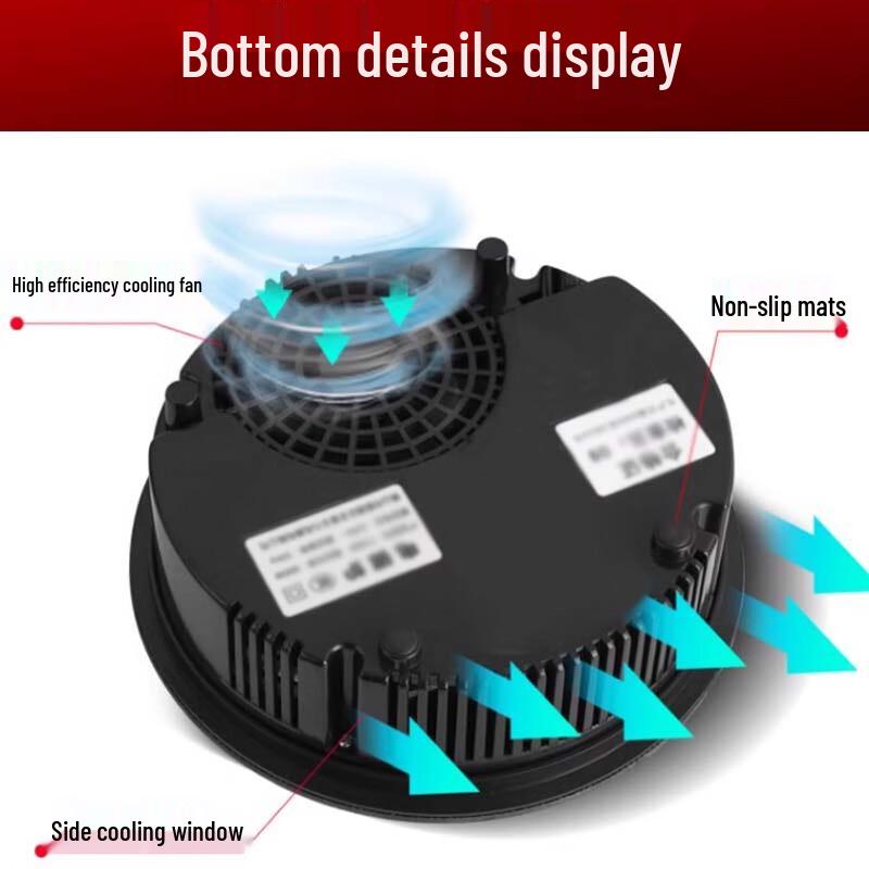Embedded Round Hot Pot Induction Cooker with Timer