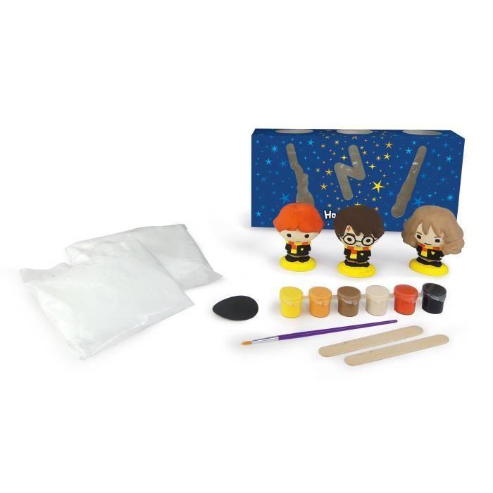 Kit créatif Plâtre Harry Potter - Joustra - Moule et peins tes personnages préférés - A partir de 5 ans