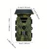 WiFi Wildkamera Solar-Wildkamera 8K 60MP WiFi Wildtier-Jagdkamera IP66 Wasserdicht Außen Nachtsicht Wildkamera