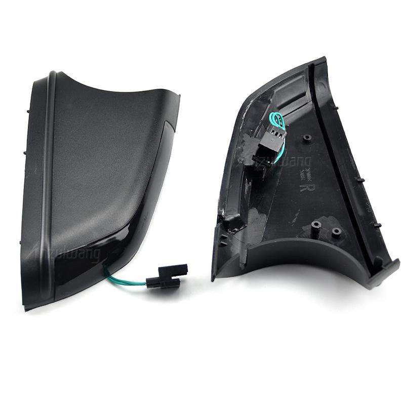 2 Stück Dynamischer Blinker Blinklicht Sequentielles Licht Rückspiegelblinker Für VW Polo MK4 FL Skoda Octavia 2006 2007 2008-2010