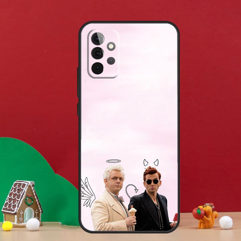 Good Omens Case For Samsung Galaxy A36 A56 A06 A13 A53 A32 A12 A22 A52 A35 A17 A16 A55 A15 A54 A34 A14