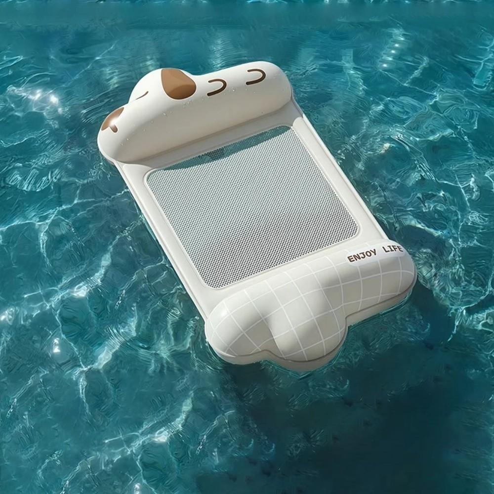 Mesh Seat Pool Float Floating Raft Pool Lounger Float Durable Adults Swimming Float Bed