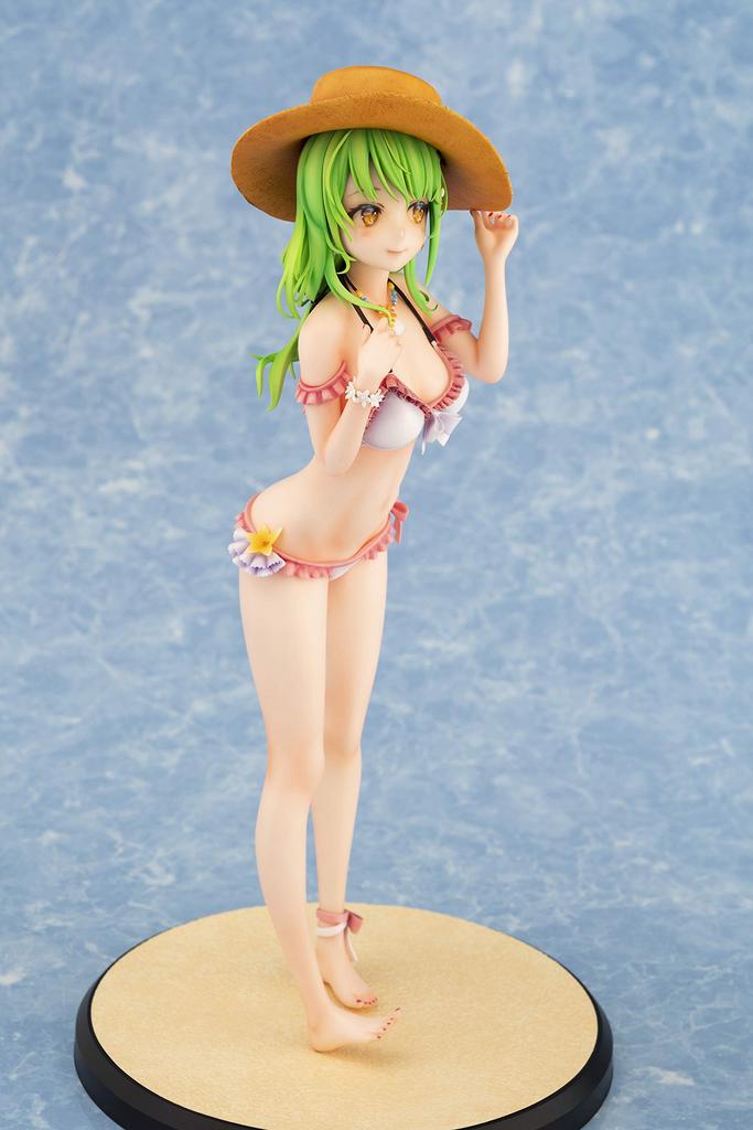 Daiki Kogyo Capricieuse Momoko Original Illustration Rim Swimsuit Scale PVC Painted Finished Figure Ver. 1/6