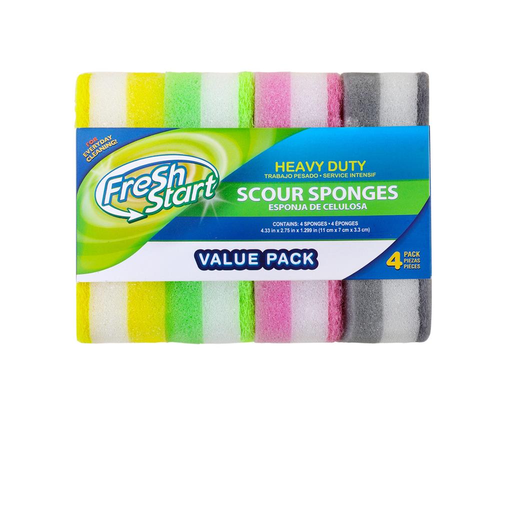 Dishwashing Sponge High Density Color Sponge Kitchen Cleaning Sponge Block Household Dishwashing Brush Durable