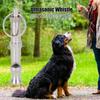 4Pcs Stainless Steel Ultrasonic Whistle Non-Toxic Finish Anti-Corrosion Training Whistle Durable Loud Voice Pet Training Tool
