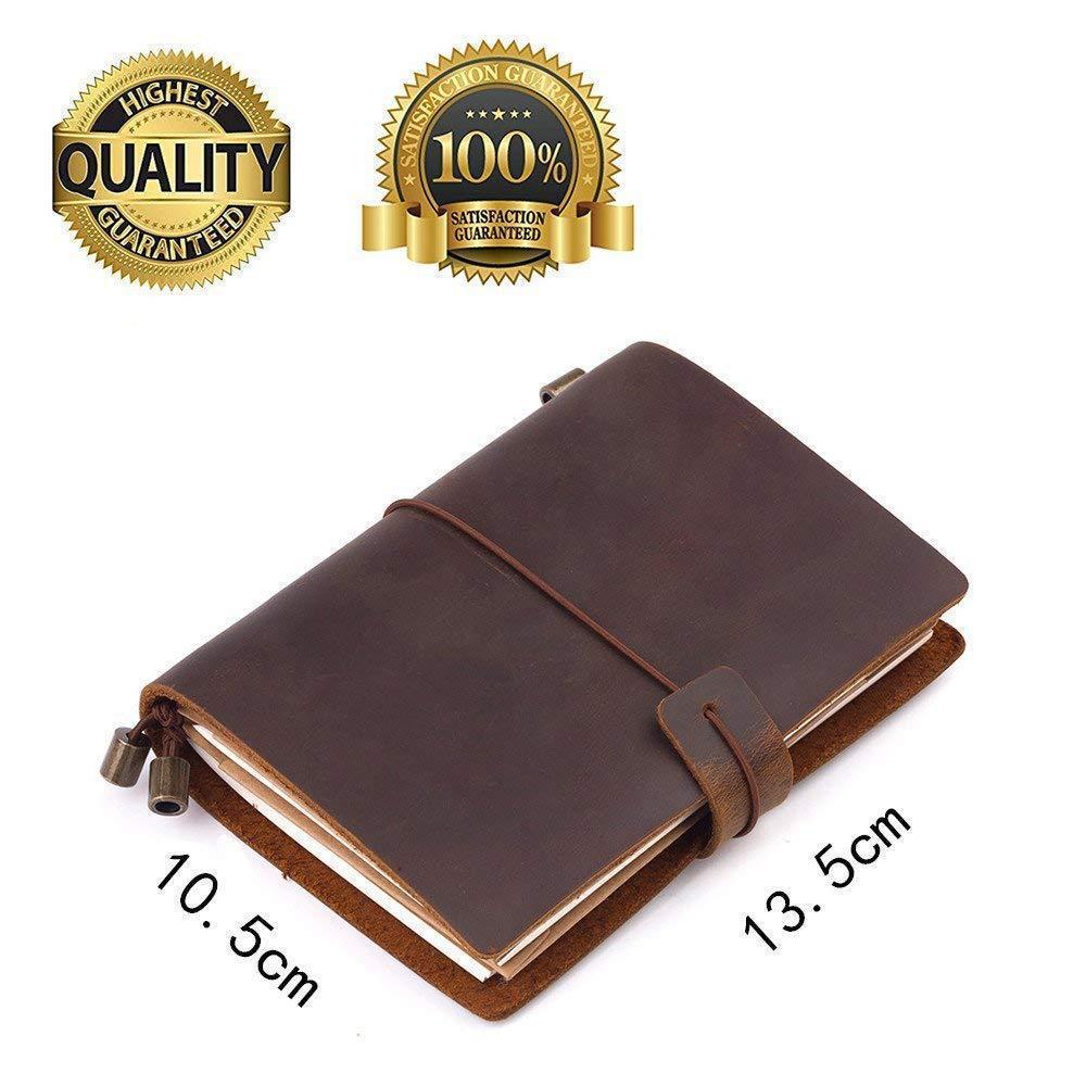 Tragbares Retro-Notizbuch mit losem Blatt und kreativem Print-Logo