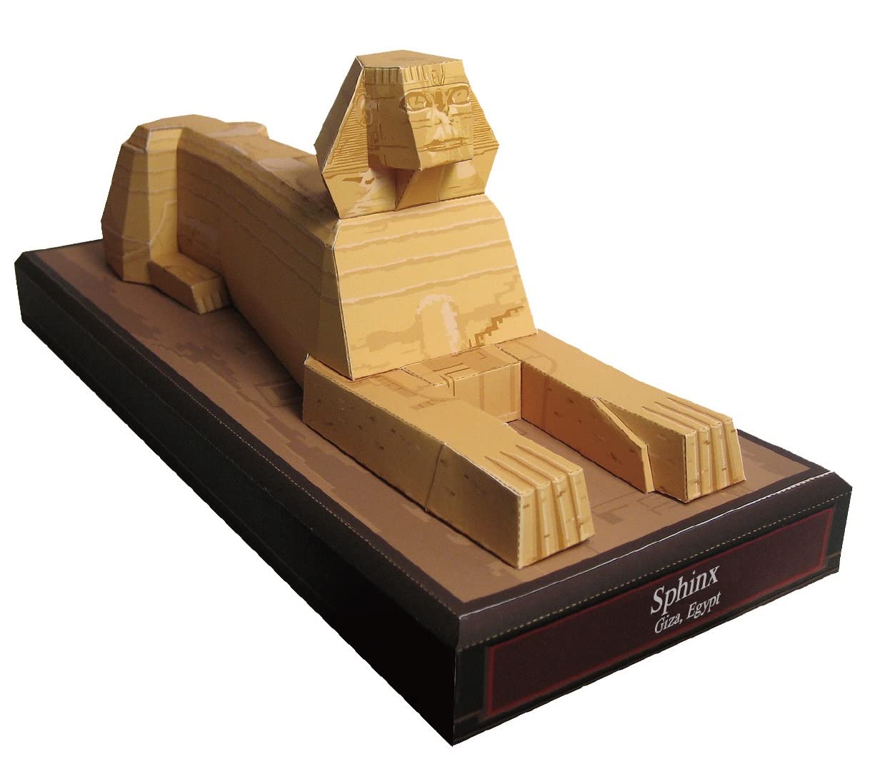 

3D Assembly Model Paper Craft World Historical Building (Sphinx)