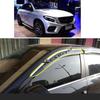 For Mercedes Benz GLE W166 C292 Hatchback 2015 2016 2017 2018 Car Sticker Plastic Window Glass Wind Visor Rain/Sun Guard Vent