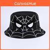 Fisherman Spider Cartoon Hat With Breathable Cotton For Kids Outdoor Casual Wear