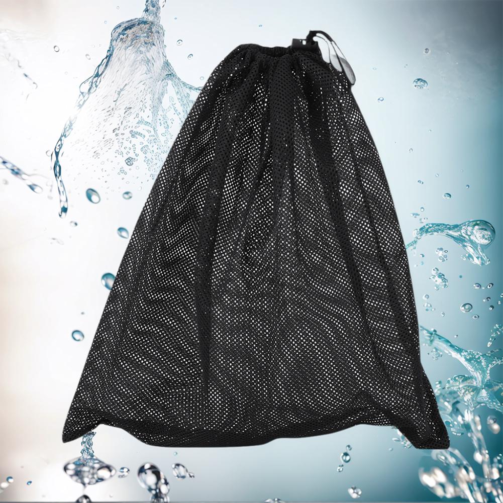 Pond Pump Filter Bag with Drawstring Pump Mesh Bag Pond Filter Cover Bag for Outdoor Water Ponds Filters