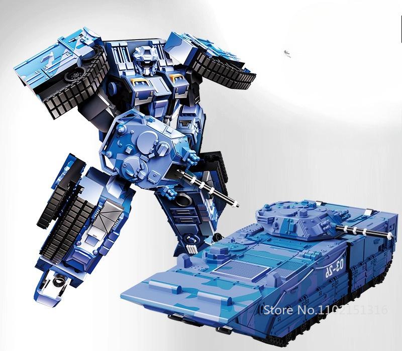 Transformation Mech Tank Fighter Destroyer Robot