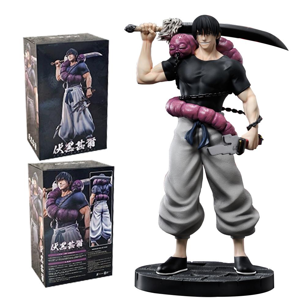 21cm Anime Jujutsukaisen LX Toji Fushiguro Action Figure Standing PVC Collection Toys Japanese Dolls GK Desktop Decorations