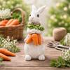 Resin Resin Rabbit Decoration Hand-Painted Easter Bunny Ornament  Party Decoration
