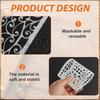 Reusable Artistic Template Craft Tool With Quality PET Materials Precisions Cut For Multiple Surfaces Decoration Project
