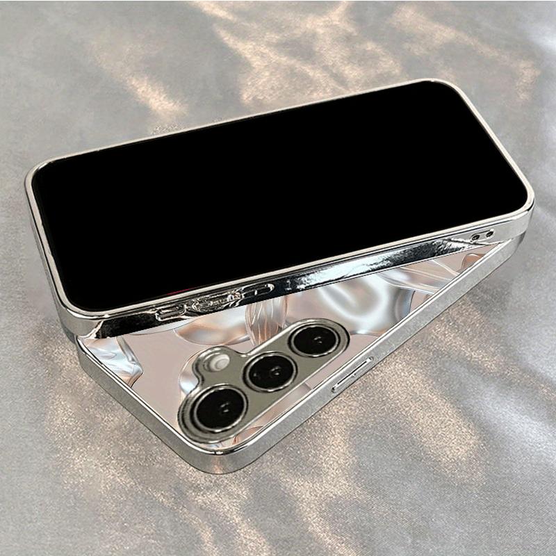 Colorful Flower Shadow Pattern Glass Phone Case Suitable for Samsung Galaxy S26 S25 S24 S22 S21 S20 FE/Ultra/Plus Anti Drop