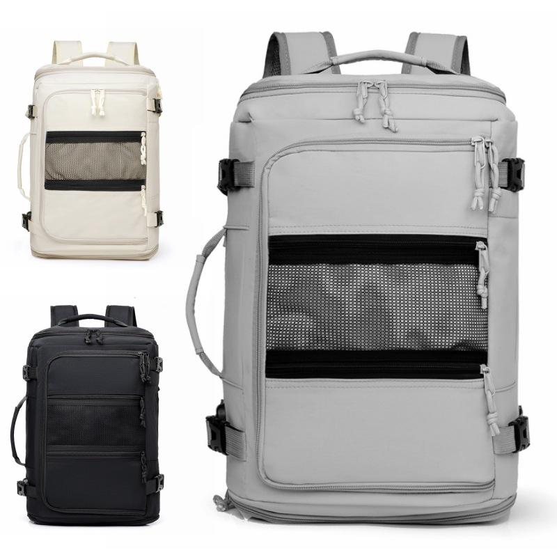 Travel Bag Outdoor Business Trip Breathable Fitness Backpack Large Capacity with Independent Shoe Storage Sports Bag