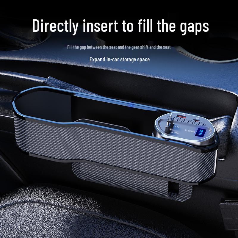 12th Gen Multifunctional Storage Box with Digital Display & Wireless Fast Charging