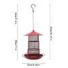 Mesh Garden Viewing Bird Feeder Hotel Table Food Peanut Hanging Suction Aliments Adsorption House Type Bird Feeder