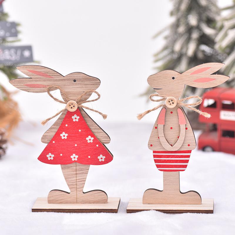 New Styles, Easter, Wooden Crafts, Rabbit Ornaments, Easter Decorations, Rabbits, Wooden Crafts Decorations, Holiday Ornaments