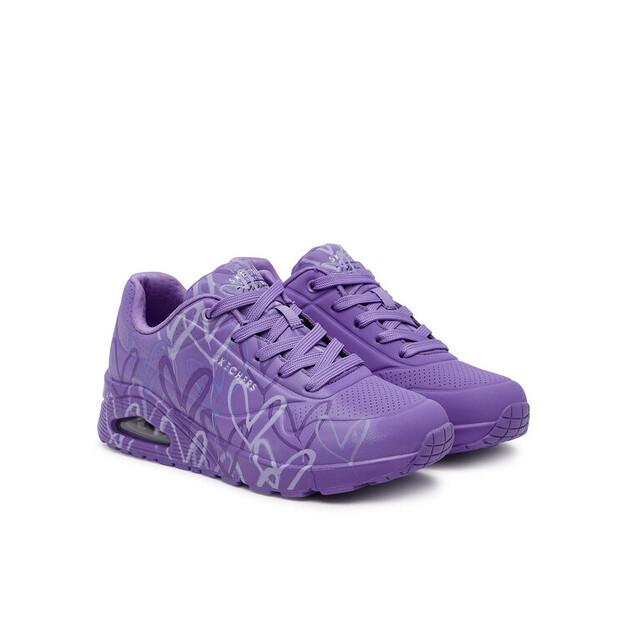 Skechers кроссовки Uno - Spread the Love 155507/PUR фиолетовый