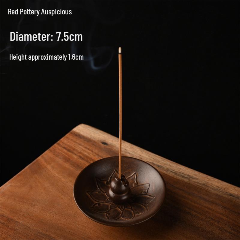 Blue-Green Portable Porcelain Incense Holder for Stick Incense - Ceramic Burner for Home and Indoor Use