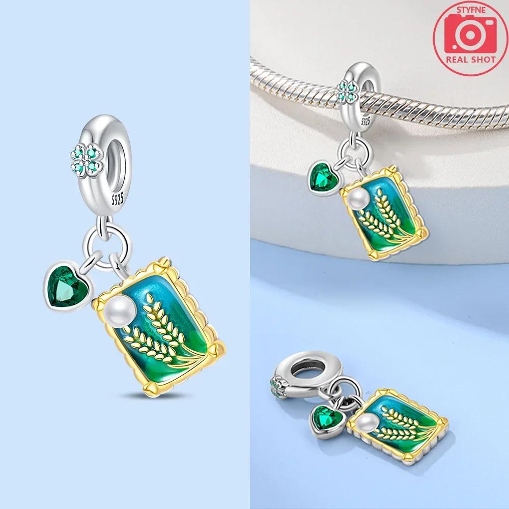 Charms Plataoriginales Palette Painting Beads For Charms Copper Bracelet Beads Jewellery Making Women'S Gift