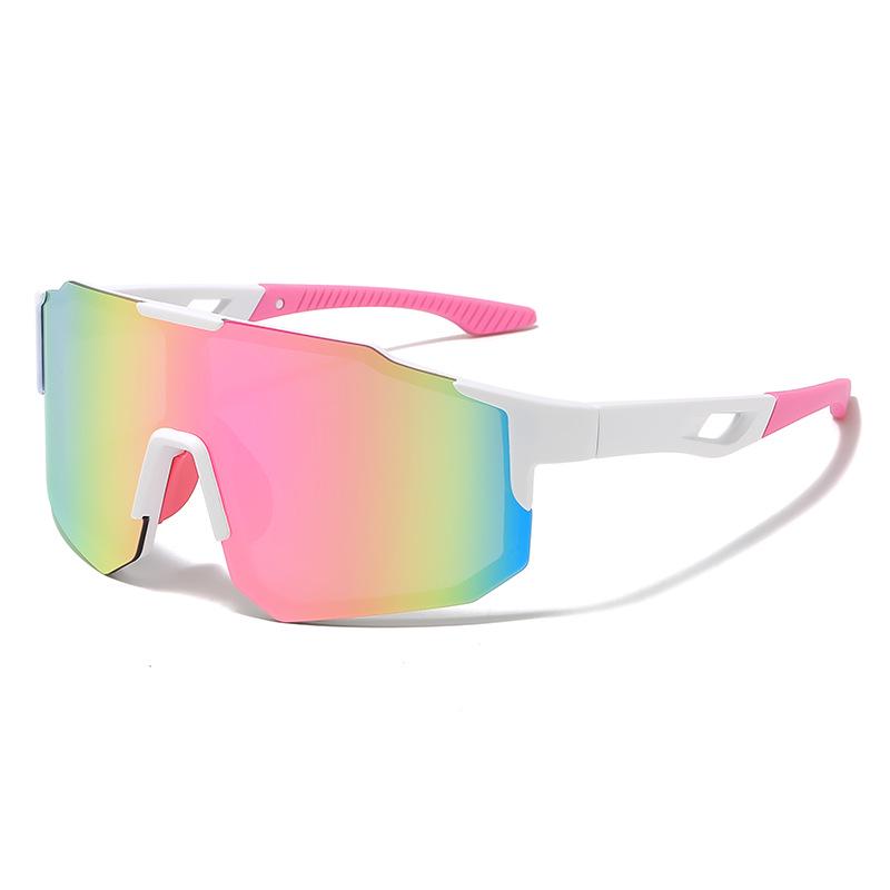 Unisex schillernde Radsport-Sonnenbrille - Stilvolle Outdoor-Sportbrille