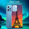 Eiffel Tower Art Phone Case For Redmi 12 13C 12C 15C 9 10 10C Note 13 Pro Plus 14 15 Pro 9T 9C 9A TPU Soft Cover Clear Cell Case