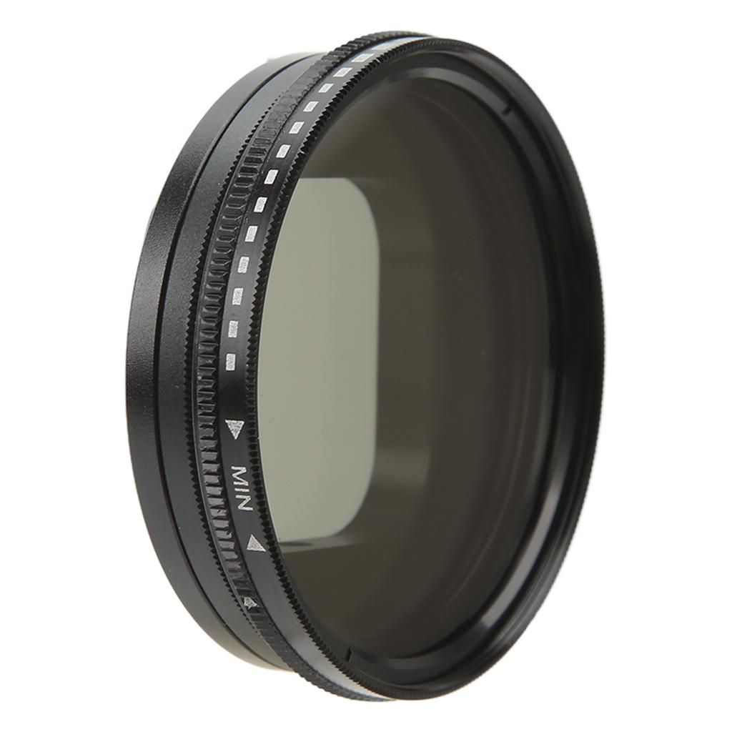 Variable ND Lens Filter Set UV Resistant Dustproof 52mm Variable Neutral Density Filter for Hero11
