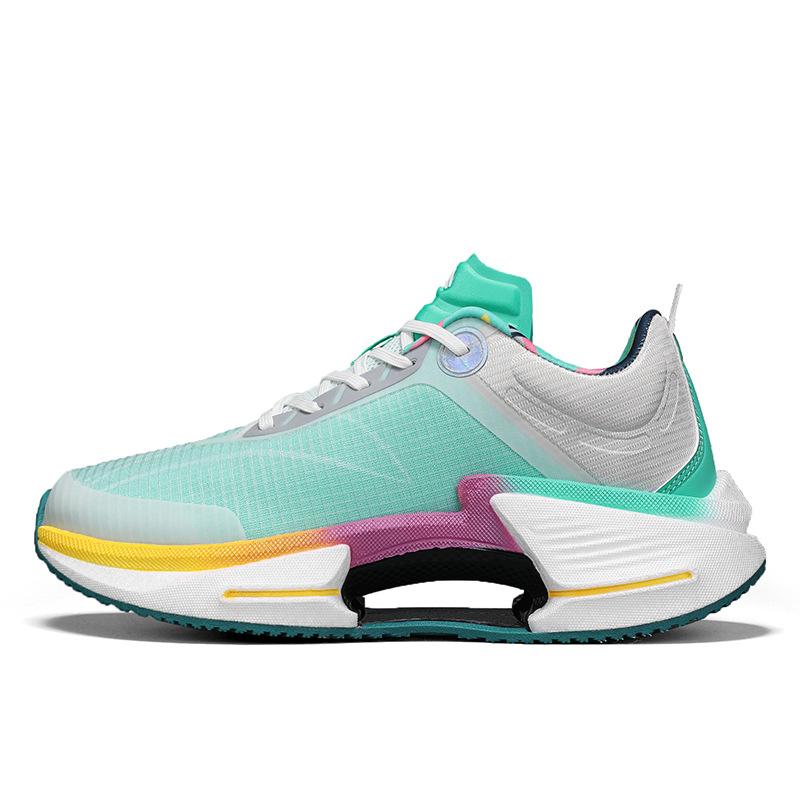 Jueying 3 Running Shoes Men's Real Popcorn Children's Carbon Board Running Shoes Super Lightweight Shock Absorption Rebound Sports Shoes Women's Shoes