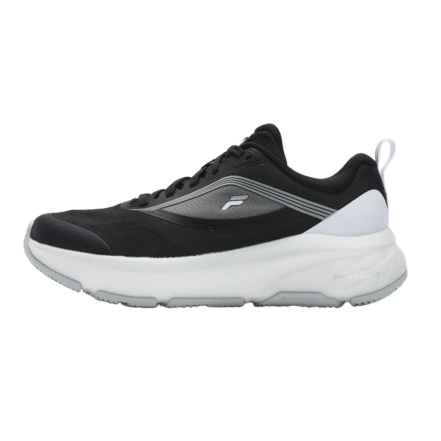 

New FILA NUVOLE 2 Cushioning, Wear Resistant Mid Top Running Shoes Women s Black A12W421112FBK 37.5