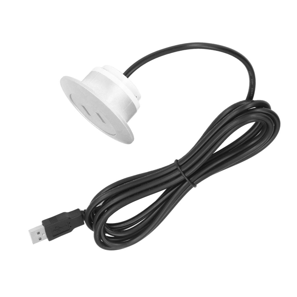 Pohovka USB nabíjecí zásuvka Instalace zapuštěnou montáží Dva USB nabíjecí porty Zásuvka pro domácí použití
