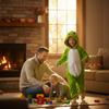 Children's pajamas frog onesie jumpsuit kigurumi children's disguise 122-128 Onesie children 001pcN frog - 122-128