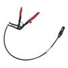 Flexible Hose Clamp Pliers 65 Manganese Steel Long Reaches Spring Loaded Hoses Pliers for Fuel Oil