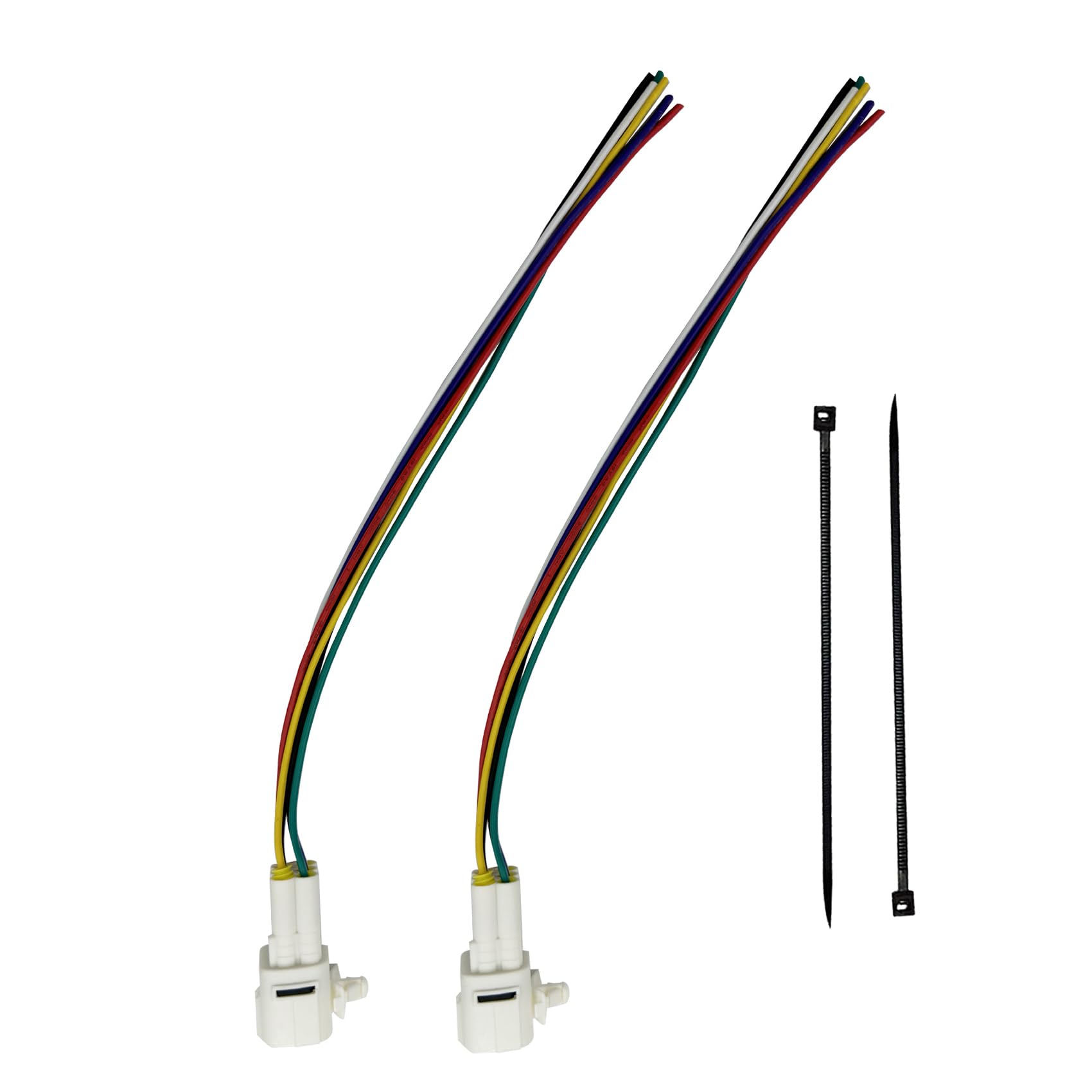 

Truck Tail Lamp Wiring Connector Cable Harness to Toyota Dyna and Hino (6P) [2-Pack] (Applicable Dutro)