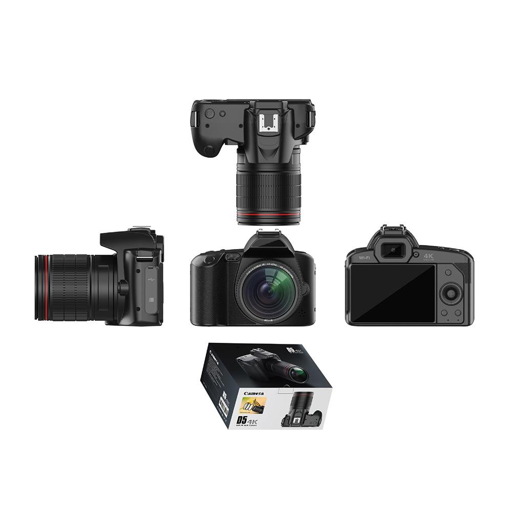 D5 Video Camera 4K Recording Camera Digital Shoot Camera With 16X Digital Zoom 4K Dual Lens Professional Camcorder