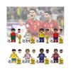 (Cristiano Ronaldo)Mini Football Player Figure Toy Cute Cartoon Building Block For Children