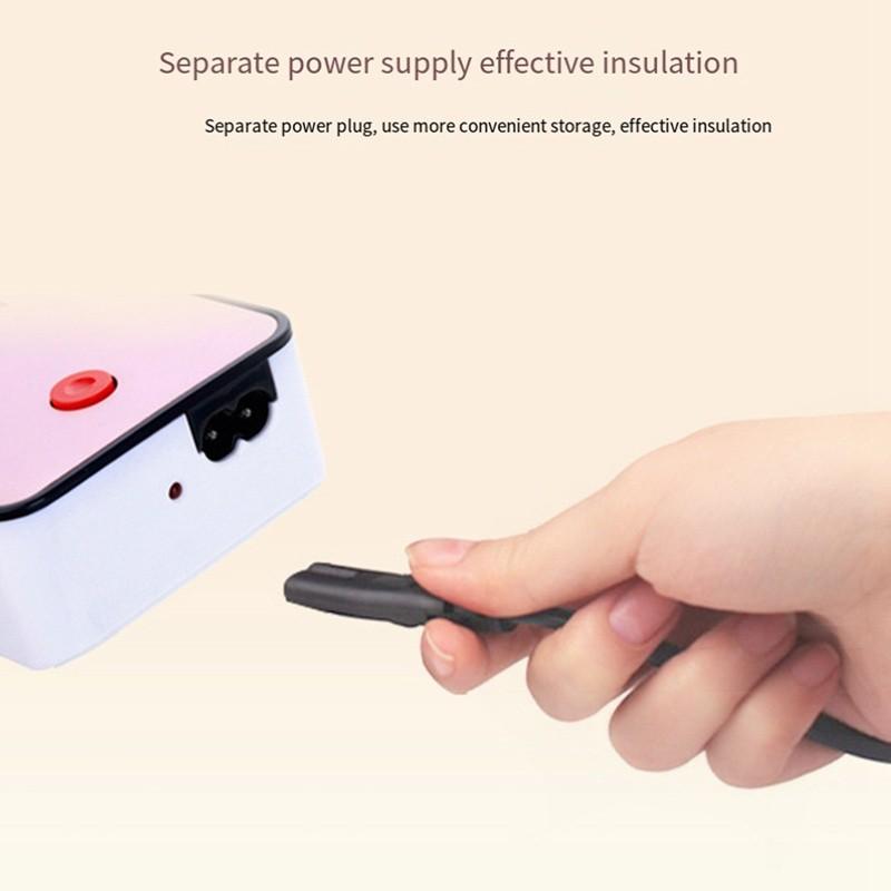 Mini Stufetta Elettrica Portatile Piccola Scaldamani da Tavolo Casa Ufficio Inverno Riscaldamento Rapido Soffiatore Aria Calda