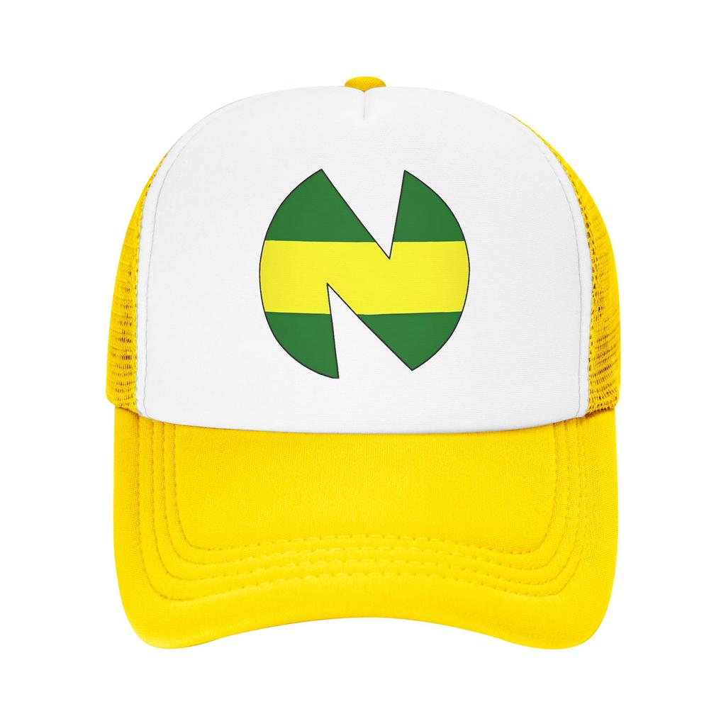 Summer Mesh Sun Hats Nankatsu Team N Summer Baseball Cap Stylish Hip Hop Hats Unisex Design Running Hippie Sun Visor Baseball Caps