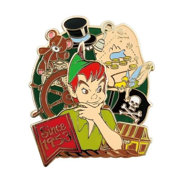 

Значок на булавке Marimo Craft Disney Collection «Питер Пэн» Ш5 x В6 см MDMIX-133