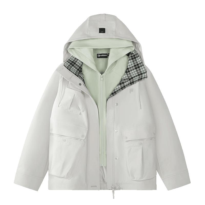FILA FUSION Women s Hooded Woven Two-Piece Set S