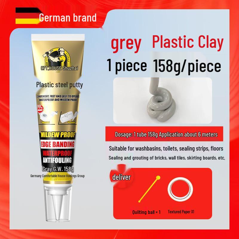 Plastic Steel Waterproof Sealant for Kitchen & Bathroom Gaps
